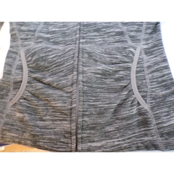 The North Face Womens Gray Full-Zip Hooded Jacket Coat Size S Polyester/Elastane - Picture 3 of 10